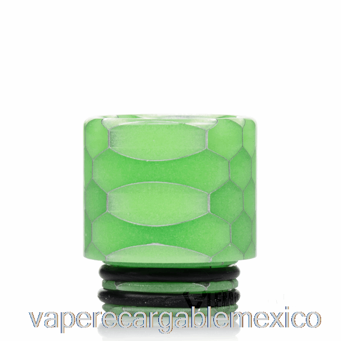 Vape Recargable Smok Cobra V1 Resina 810 Punta De Goteo Verde Noctilucente